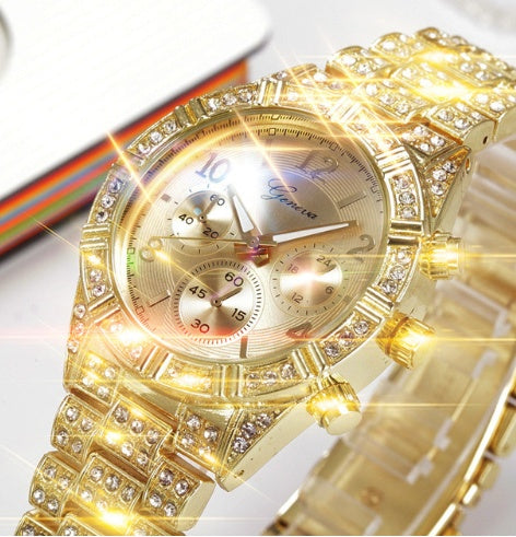 Women Crystal Quartz Wrist Watch