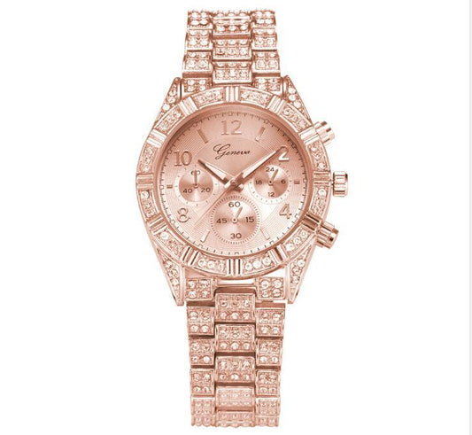 Women Crystal Quartz Wrist Watch