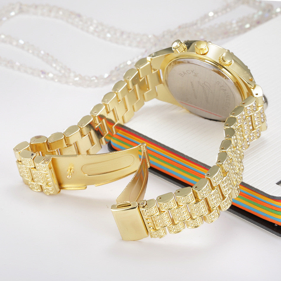 Women Crystal Quartz Wrist Watch
